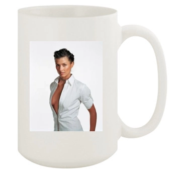 Bridget Moynahan 15oz White Mug