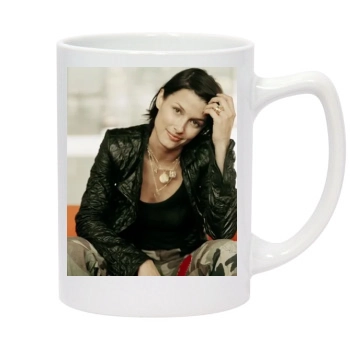 Bridget Moynahan 14oz White Statesman Mug