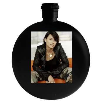 Bridget Moynahan Round Flask