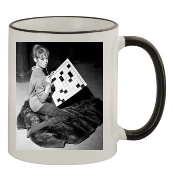 Brigitte Bardot 11oz Colored Rim & Handle Mug