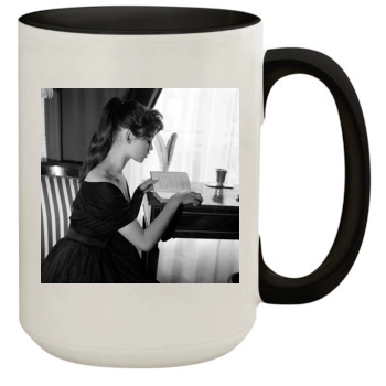 Brigitte Bardot 15oz Colored Inner & Handle Mug