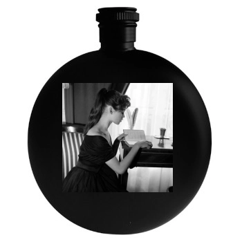 Brigitte Bardot Round Flask