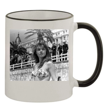 Brigitte Bardot 11oz Colored Rim & Handle Mug