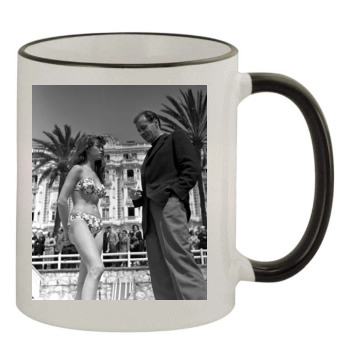 Brigitte Bardot 11oz Colored Rim & Handle Mug