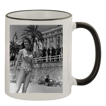 Brigitte Bardot 11oz Colored Rim & Handle Mug