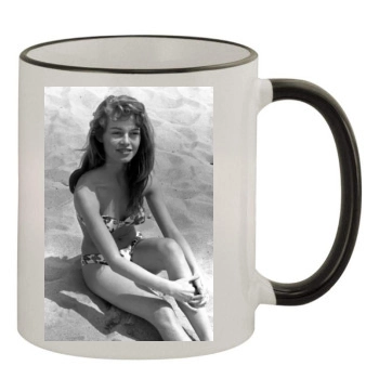 Brigitte Bardot 11oz Colored Rim & Handle Mug