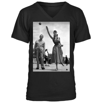 Brigitte Bardot Men's V-Neck T-Shirt