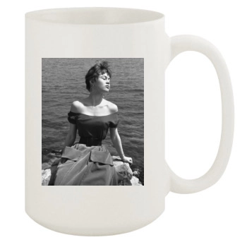 Brigitte Bardot 15oz White Mug