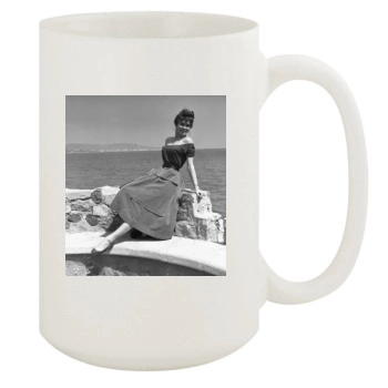 Brigitte Bardot 15oz White Mug