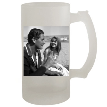 Brigitte Bardot 16oz Frosted Beer Stein