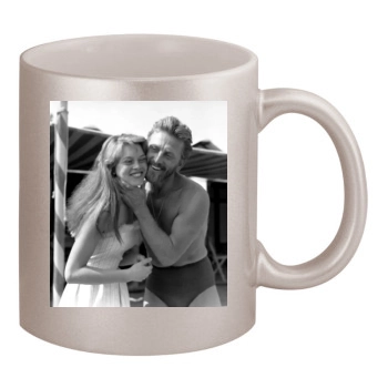 Brigitte Bardot 11oz Metallic Silver Mug