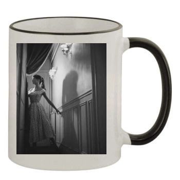 Brigitte Bardot 11oz Colored Rim & Handle Mug