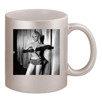 Brigitte Bardot 11oz Metallic Silver Mug