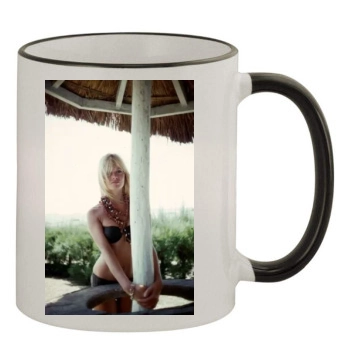 Brigitte Bardot 11oz Colored Rim & Handle Mug