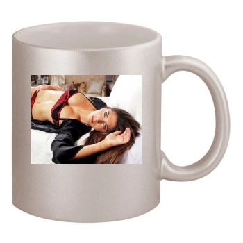 Brittny Gastineau 11oz Metallic Silver Mug