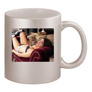 Brittny Gastineau 11oz Metallic Silver Mug