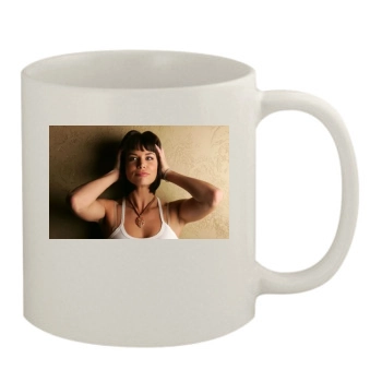 Brooke Burns 11oz White Mug