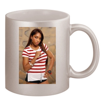 Brooke Valentine 11oz Metallic Silver Mug