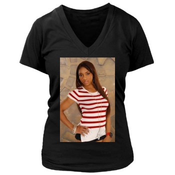 Brooke Valentine Women's Deep V-Neck TShirt