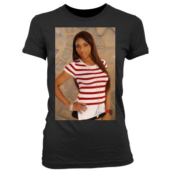 Brooke Valentine Women's Junior Cut Crewneck T-Shirt