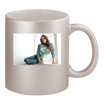 Brooke Valentine 11oz Metallic Silver Mug