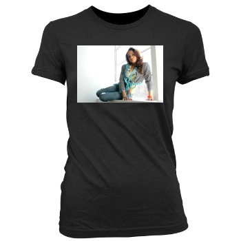 Brooke Valentine Women's Junior Cut Crewneck T-Shirt