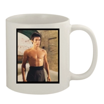 Bruce Lee 11oz White Mug