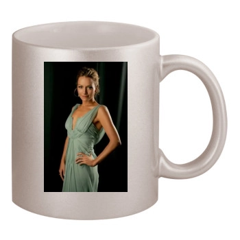 Becki Newton 11oz Metallic Silver Mug