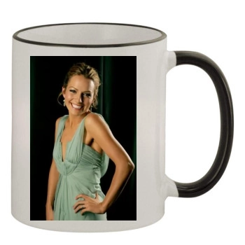 Becki Newton 11oz Colored Rim & Handle Mug