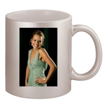 Becki Newton 11oz Metallic Silver Mug