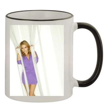 Becki Newton 11oz Colored Rim & Handle Mug