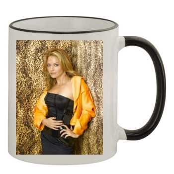 Becki Newton 11oz Colored Rim & Handle Mug