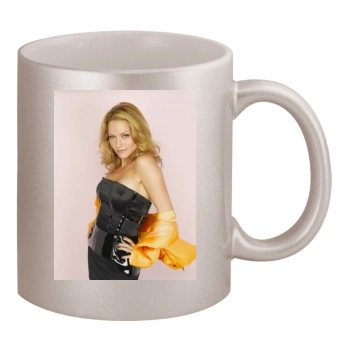 Becki Newton 11oz Metallic Silver Mug