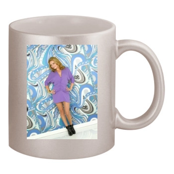 Becki Newton 11oz Metallic Silver Mug