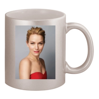 Becki Newton 11oz Metallic Silver Mug