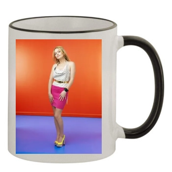 Becki Newton 11oz Colored Rim & Handle Mug