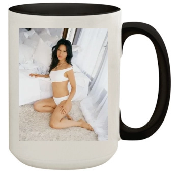 Lucy Liu 15oz Colored Inner & Handle Mug