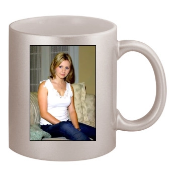 Beverley Mitchell 11oz Metallic Silver Mug