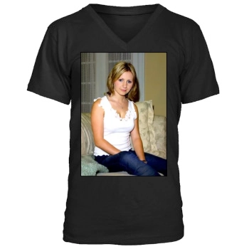 Beverley Mitchell Men's V-Neck T-Shirt