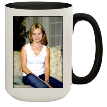 Beverley Mitchell 15oz Colored Inner & Handle Mug