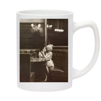 Madonna 14oz White Statesman Mug