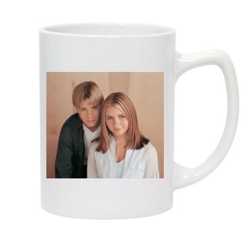 Beverley Mitchell 14oz White Statesman Mug