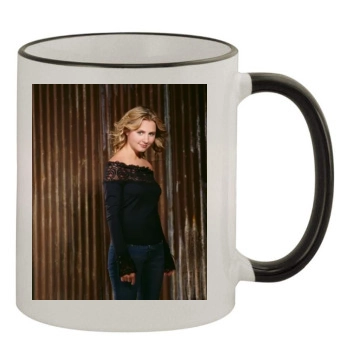 Beverley Mitchell 11oz Colored Rim & Handle Mug