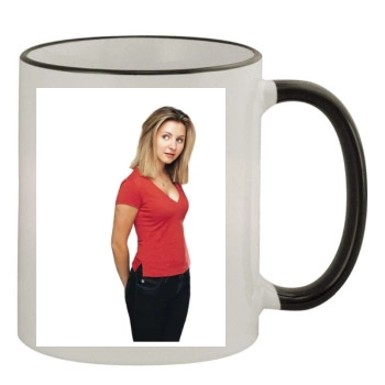 Beverley Mitchell 11oz Colored Rim & Handle Mug