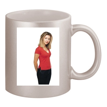 Beverley Mitchell 11oz Metallic Silver Mug