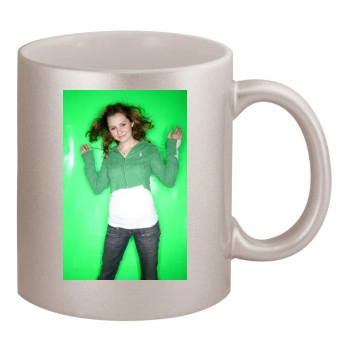 Beverley Mitchell 11oz Metallic Silver Mug