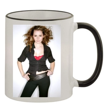 Beverley Mitchell 11oz Colored Rim & Handle Mug