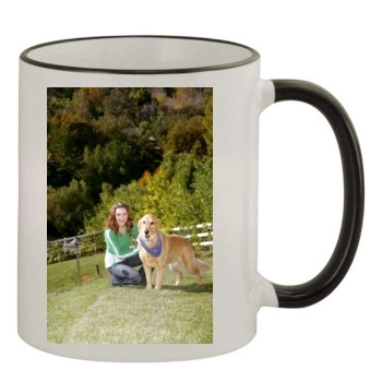 Beverley Mitchell 11oz Colored Rim & Handle Mug