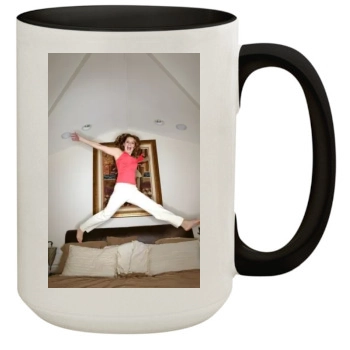 Beverley Mitchell 15oz Colored Inner & Handle Mug