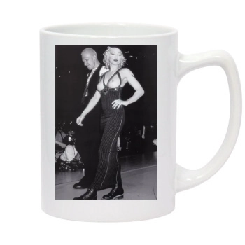 Madonna 14oz White Statesman Mug